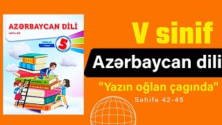 5ci sinif Azərbaycan dili səh42434445 [upl. by Mcgregor]