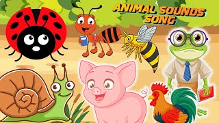 Kids Animal Dance Song The Animal Sounds Song  Kids Songs and Nursery Rhymes [upl. by Ojybbob529]