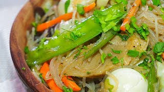 PANCIT BIHON GUISADO  THE BEST AND SIMPLE WAY TO COOK  FOODNATICS [upl. by Suter]