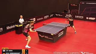 Jin Ueda vs Wim Verdonschot  WTT Feeder Düsseldorf II  Full Match Short Form  QR2 [upl. by Hey]