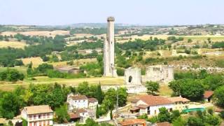 Landscape of the day – Stage 13 Muret  Rodez  Tour de France 2015 [upl. by Alleacim262]