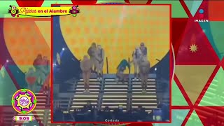 Caída de Karol Sevilla en Concierto de Soy Luna [upl. by Einnaf]