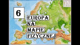 Położenie i ukształtowanie powierzchni Europy  6 [upl. by Earlie]