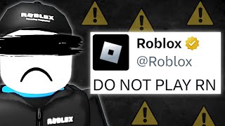 Roblox Just FULLY BROKE [upl. by Oznofla]