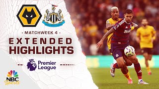 Wolves v Newcastle United  PREMIER LEAGUE HIGHLIGHTS  9152024  NBC Sports [upl. by Susanna]