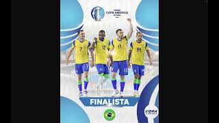 Copa America de Futsal 2024 9no 7mo y semifinales Resultados fixture del 5to 3er y final [upl. by Ahsytal]