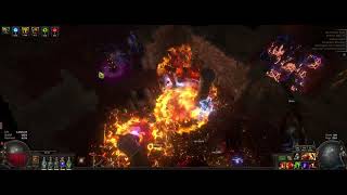 POE 325 Str Stack Volcanic Fissure of Snaking  Uber Atziri [upl. by Eninej]