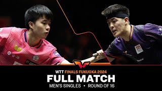 FULL MATCH  Lin YunJu vs Dang Qiu  MS R16  WTTFukuoka 2024 [upl. by Adleme]