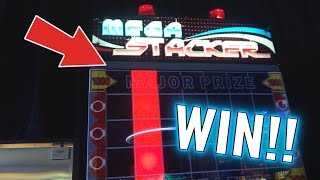 MEGA STACKER MAJOR PRIZE WIN FIRST TRY [upl. by Ellohcin]