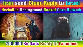 Iran send back clear Message to Israel Hezbollah Underground Rocket Cave Network [upl. by Kaufmann]