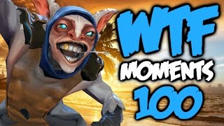 Dota WTF Moments 100 [upl. by Lleze]