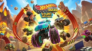 Hot Wheels Monster Trucks Stunt Mayhem New Game from 3dClouds [upl. by Leelahk246]