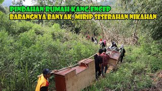 Pindahan Rumah Kang Encep Penuh PerjuanganJauhBarangnya BanyakCukup Menyulitkan [upl. by Oicatsana]