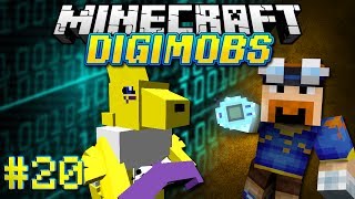 Minecraft DIGIMOBS EP 20  Finally Found Renamon [upl. by Linzer]