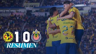 AMÉRICA 10 CHIVAS J7  El CLÁSICO DE MÉXICO es AZULCREMA [upl. by Hoehne887]