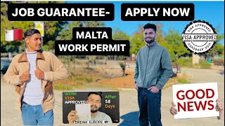 MALTA WORK PERMIT STEP BY STEP  FULL PROCESSES NEW UPDATES 2024 [upl. by Imray]