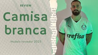 Review a camisa branca modelo torcedor 2023  o que eu achei [upl. by Niai]