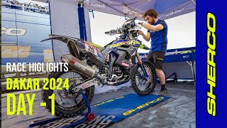 Dakar 2024  J1 for the Sherco Factory Rally Team [upl. by Odlaner532]