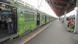 KRL JR 205 di Stasiun Depok [upl. by Wieche]