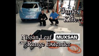 Nissan Leaf Muxsan Battery Upgrade [upl. by Redmond]