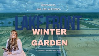 NEW Lakefront Homes  Winter Garden FL  10 minutes from Disney [upl. by Haon]