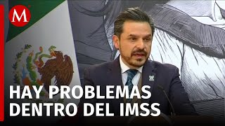 Zoé Robledo reconoce que existen problemas y amenazas dentro del IMSS [upl. by Babbette]