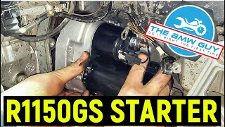 BMW R1100 and R1150 Starter Replacement [upl. by Gewirtz]