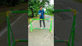 New football goal post set with netball ⚽️ Indoor outdoor fitting football sports games [upl. by Nerhtak244]