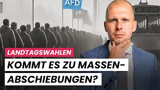 Droht Massenabschiebung und Einreisestopp AFD Sachsen und Thüringen vor historischem Wahlsieg [upl. by Acemat]