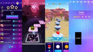 SmashColor3D VS Magic Jump VS Hop Ball 3D VS Magic Tiles 3  EDMRush [upl. by Adi]