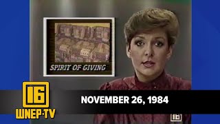 Newswatch 16 for November 26 1984  From the WNEP Archives [upl. by Seditsira]