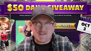 Play To Win Casino winner and giveaway announcements for October 4th 2024 [upl. by Arit]