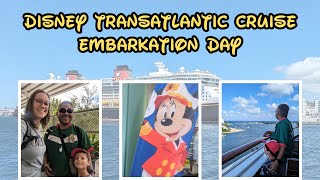 Embarkation Day  13 Night Eastbound Transatlantic Cruise  Disney Dream [upl. by Bernardina]