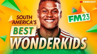 You NEED These South American Wonderkids In FM23  Football Manager 2023 Best Wonderkids [upl. by Browning]