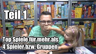 Top Spiele für mehr als 4 Spieler bzw Gruppen ideal für die Reise Urlaub bzw Unterwegs  Teil 1 [upl. by Lynd758]