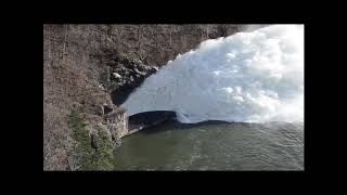 Fontana Dam Water Release  Spectacular [upl. by Mchail]