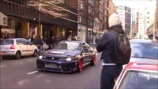 KREAM DEVELOPMENTS INVADE THE STREETS OF LONDON FLAMESBURNOUTS AND MORE [upl. by Etyak]