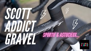 SCOTT ADDICT GRAVEL  une gamme sportive et astucieuse 🔥🔥🔥 [upl. by Ji]