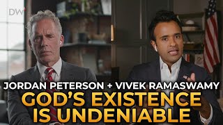 Jordan Peterson and Vivek Ramaswamy  Gods Existence Is Undeniable [upl. by Adnuhsal]