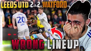 Lineup Cost Leeds  Watford 22 Leeds  Match Reaction amp Analysis [upl. by Ansilme462]