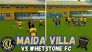 CRAZY RED CARD LAST GAME OF THE SEASON  MAIDA VILLA VS WHETSTONE FC  Sunday League [upl. by Tallbot]