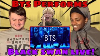 BTS Black Swan REACTION [upl. by Thanos609]