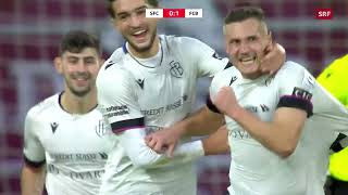 Servette FC vs FC Basel 41 12112023 Highlights [upl. by Sirroned]