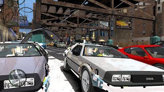 DELOREAN TIME MACHINE IN GTA IV [upl. by Isidore]