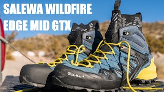 Lightweight Boot For Hunting SALEWA WILDFIRE EDGE MID GTX [upl. by Harol607]