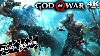 GOD OF WAR 2018 PS5 FULL GAME 4K60FPS [upl. by Duke]