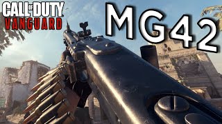 MG 42 on Call of Duty Vanguard Gameplay PS5 [upl. by Nielsen92]