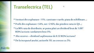 TradeVille Podcast  Ce dividende ar putea plati Romgaz Transgaz si Transelectrica [upl. by Aoh]