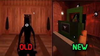 DOORS OLD VS ORIGINAL VS NEW CUTSCENES  DOORS SUPER HARD MODE NEW UPDATE [upl. by Ymled]