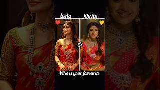 sreeleela 🆚 Krithi shetty who is your favourite sreeleela krithishetty challenge leela shetty [upl. by Leamaj687]